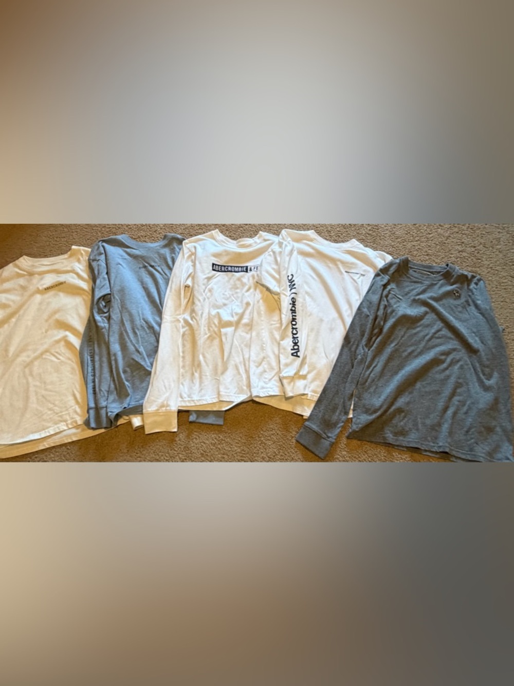 Boys Abercrombie Kids Shirt Lot size 15/16